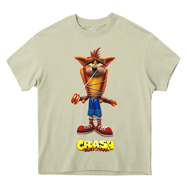 Crash Bandicoot  Yo Yo Heavy Core Tee by StudioElite | Teevron