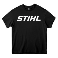 Black stihl Heavy Core Tee - StudioElite