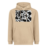 Mushroom distressed black glitter cowhide pattern Heavyweight Hoodie - RanaPortraitStore