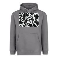 Storm distressed black glitter cowhide pattern Heavyweight Hoodie - RanaPortraitStore