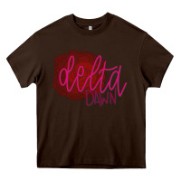 Chocolate Brown Delta Dawn Classic Heavy Core Tee - StudioElite