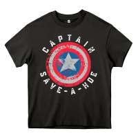 Asphalt Captain Save-A-Hoe Vintage Funny Retro Heavy Core Tee - StudioElite