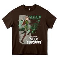 Chocolate Brown the legend of vox machina keyleth long sleeve t sh Heavy Core Tee - StudioElite