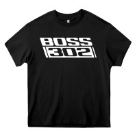 Black boss 302 (white) Heavy Core Tee - StudioElite