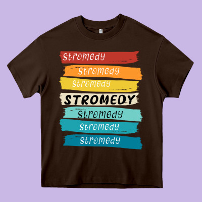 Stromedy Heavy Core Tee Designed By Studioelite
