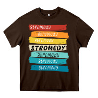 Chocolate Brown stromedy Heavy Core Tee - StudioElite