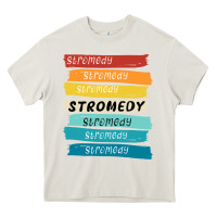 Cream stromedy Heavy Core Tee - StudioElite