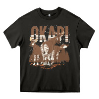 Asphalt okapi t  shirt wildlife okapi lover africa safari zoo animal okapi t Heavy Core Tee - StudioElite