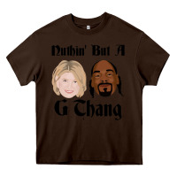 Chocolate Brown Snoop And Martha G Thang Perfect Gift Heavy Core Tee - StudioElite