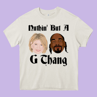 Snoop And Martha G Thang Perfect Gift Heavy Core Tee Designed By Studioelite