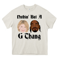 Cream Snoop And Martha G Thang Perfect Gift Heavy Core Tee - StudioElite