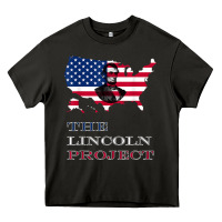 Asphalt the lincoln project save usa abraham lincoln american flag t shirt Heavy Core Tee - StudioElite