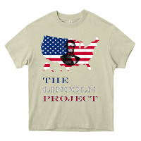 Mossy the lincoln project save usa abraham lincoln american flag t shirt Heavy Core Tee - StudioElite