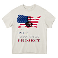 Cream the lincoln project save usa abraham lincoln american flag t shirt Heavy Core Tee - StudioElite