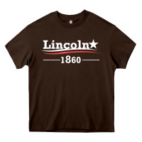 Chocolate Brown president abraham lincoln campaign honest abe gift t shirt Heavy Core Tee - StudioElite