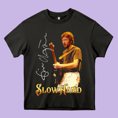 Eric Slow Hand Clapton, Eric, Slow, Hand, Clapton, Eric Slow Hand Clap Heavy Core Tee Designed By Studioelite