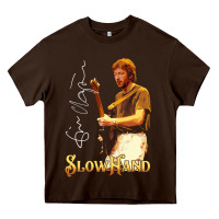 Chocolate Brown Eric Slow Hand Clapton, Eric, Slow, Hand, Clapton, Eric Slow Hand Clap Heavy Core Tee - StudioElite