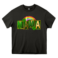 Asphalt St. Patricks Day mama Heavy Core Tee - FaDigitalArtStudio