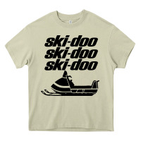 Mossy vintage ski doo Heavy Core Tee - StudioElite
