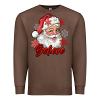 Chestnut santa believe Premium Sweatshirt - RanaPortraitStore