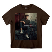Chocolate Brown Rob Thomas Heavy Core Tee - PixelFlow