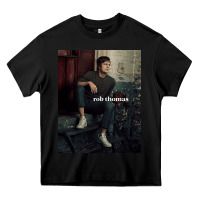 Black Rob Thomas Heavy Core Tee - PixelFlow