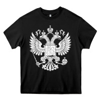 Russian Double Headed Eagle For A Russia Fan Gift T Shirt Heavy Core Tee | Teevron