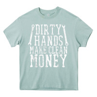 Arona dirty hands make clean money t shirt wrench mechanic gift Heavy Core Tee - PixelFlow
