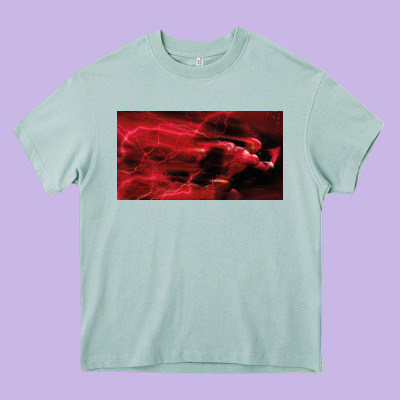 The Flash Heavy Core Tee Designed By Pixelflow