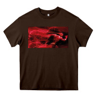 Chocolate Brown The Flash Heavy Core Tee - PixelFlow