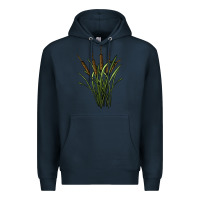 Navy reeds Premium Hoodie - BarkalooDesign