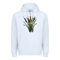 White reeds Premium Hoodie - BarkalooDesign