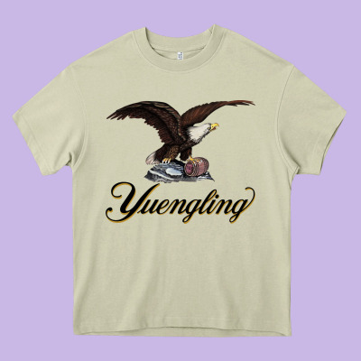 Yuengling Beer Heavy Core Tee Designed By Pixelflow