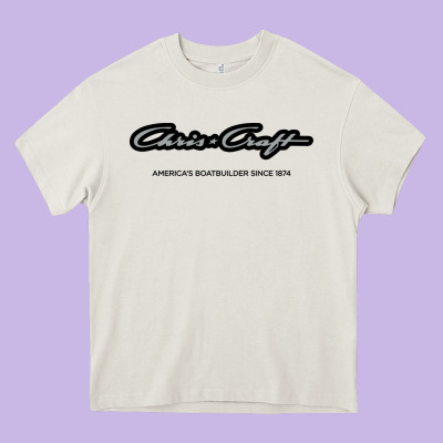 Chris Craft Boats Heavy Core Tee Designed By Pixelflow