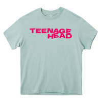 Teenage Head Print (pink) Plain Heavy Core Tee | Teevron