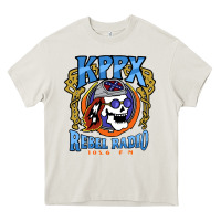 Cream Kppx Rebel Radio Heavy Core Tee - PixelFlow