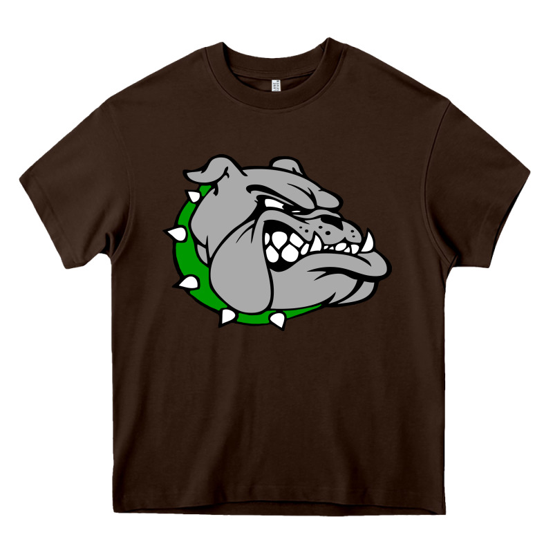 Ashville High School, Ashville Bulldogs Heavy Core Tee by PixelFlow | Teevron