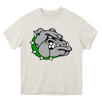 Cream ashville high school, ashville bulldogs Heavy Core Tee - PixelFlow