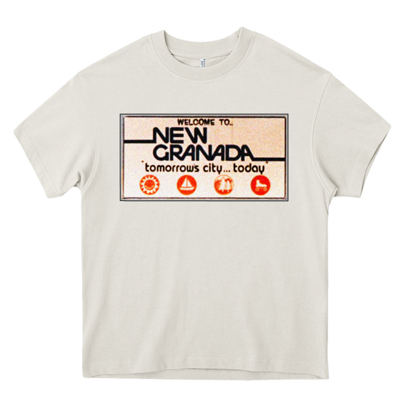 Welcome To New Granada! Heavy Core Tee by PixelFlow | Teevron