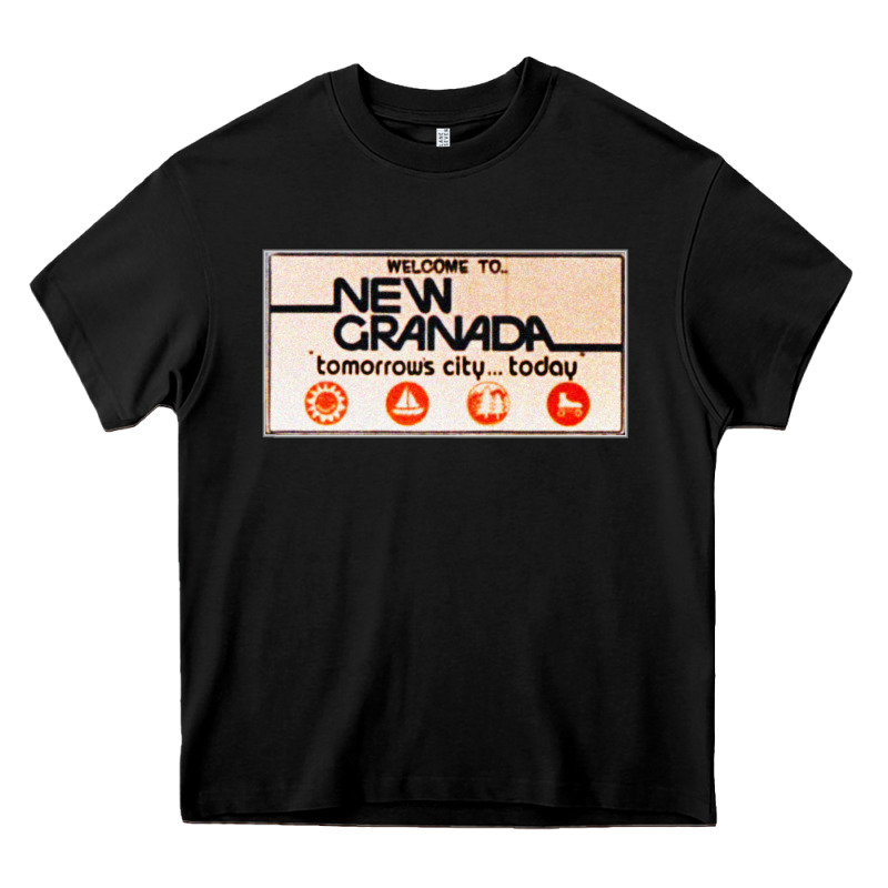 Welcome To New Granada! Heavy Core Tee by PixelFlow | Teevron