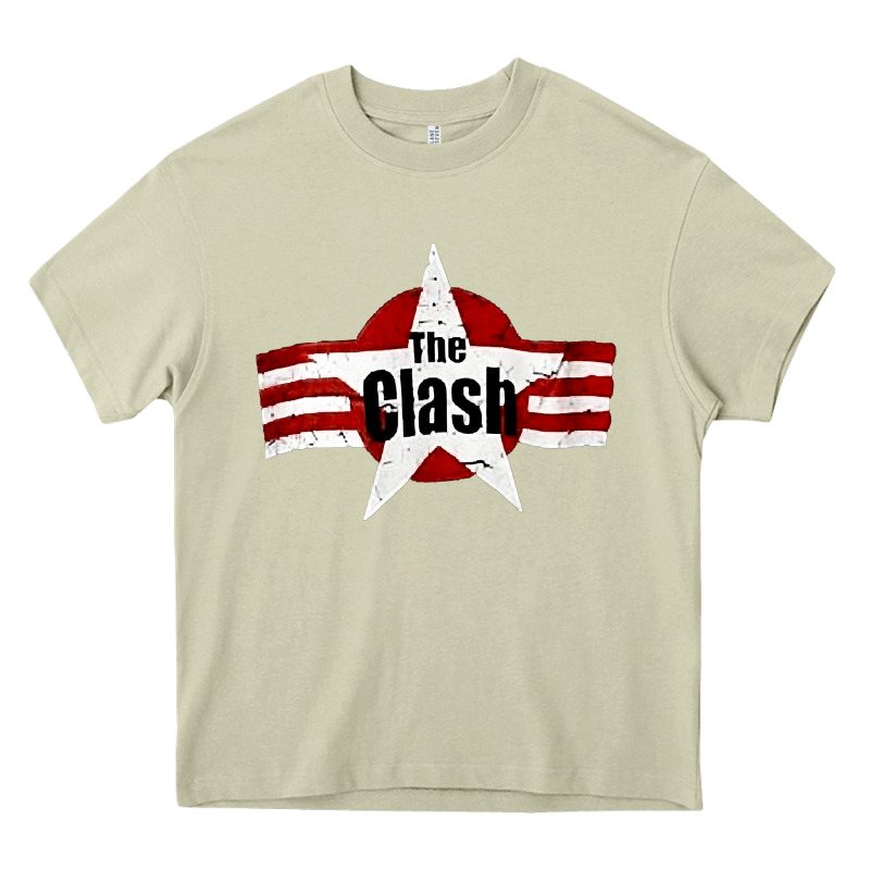 Old Rock 1976 Clash Heavy Core Tee by PixelFlow | Teevron