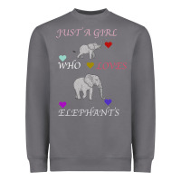 Storm Just A Girl Who Loves Elephants Heavyweight Sweatshirt - Bettercallsaul