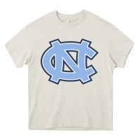 Cream unc tar heels Heavy Core Tee - PixelFlow