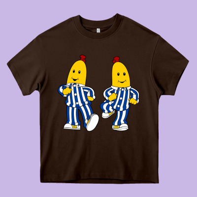 Bananas Double Heavy Core Tee Designed By Pixelflow