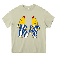 Mossy bananas double Heavy Core Tee - PixelFlow