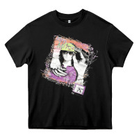 Black Kim Mitchell, the Kim Mitchell, Kim Mitchell art, Kim Mitchell vintage Heavy Core Tee - PixelFlow