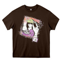 Chocolate Brown Kim Mitchell, the Kim Mitchell, Kim Mitchell art, Kim Mitchell vintage Heavy Core Tee - PixelFlow