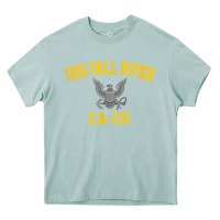 Arona uss fall river ca 131 Heavy Core Tee - PixelFlow