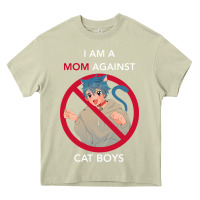 Mossy i am a mom against cat boys Heavy Core Tee - PixelFlow