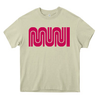 Mossy sf muni bart    muni Heavy Core Tee - PixelFlow
